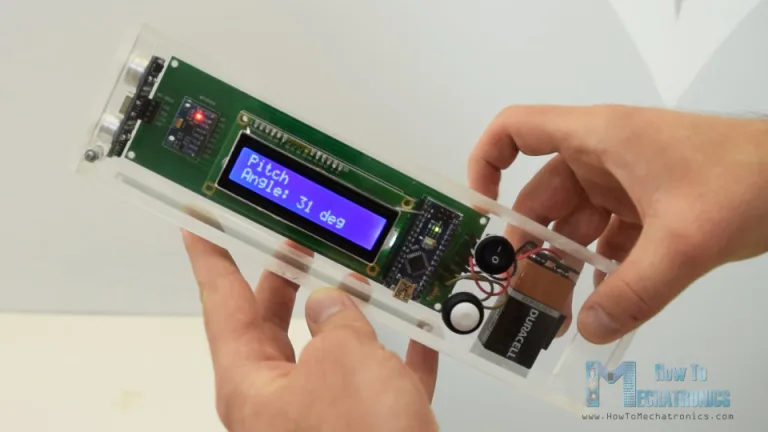Arduino Range Measurer and Digital Spirit Level