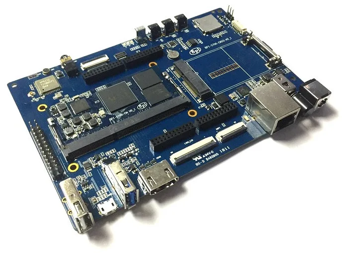 Banana Pi BPI-S64 is SinoVoiIP’s first SoM based on Actions Semi S700 Processor