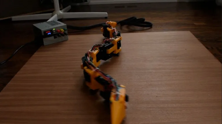 DIY an Arduino-Controlled Robotic Snake