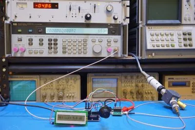 HMC624LP4E RF Signal Attenuator Controlled by Arduino