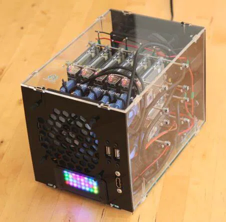 The Monster: 12 octa-core NanoPi-Fire3 SBCs for a 96-core cluster computer!