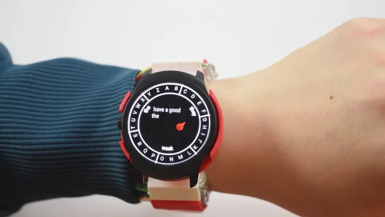 WrisText: one-handed text entry technique for smartwatches