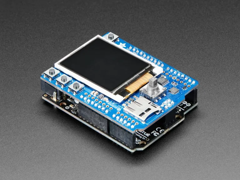 Adafruit Unveiled the 1.8″ Color TFT Shield v2