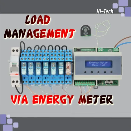Energy meter: LOAD management