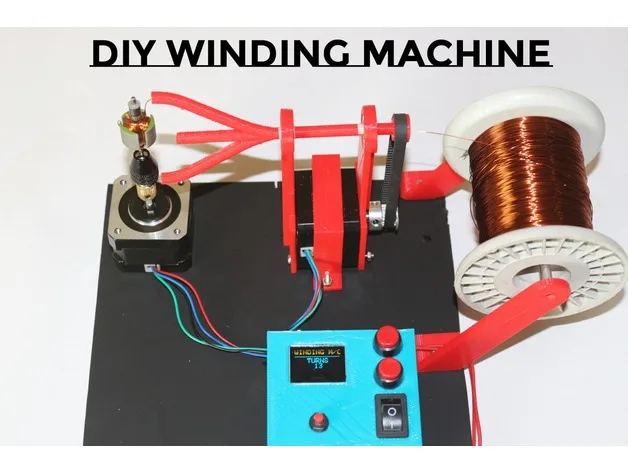 DIY an Arduino-Powered Motor Winding Machine