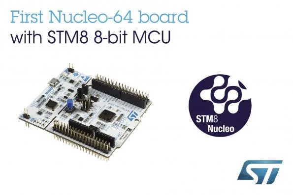 STM8 Nucleo Boards Connect 8-bit MCUs to Open Source IoT Projects