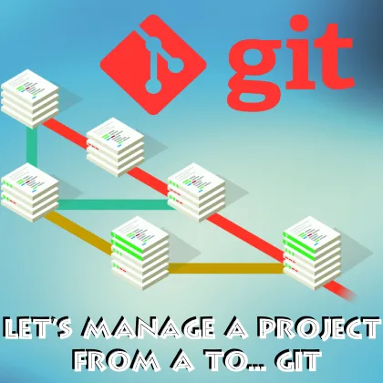Let’s manage a project  from A to… GIT