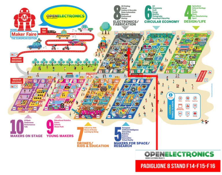 Open-Electronics.org is waiting for you @Maker Faire Rome