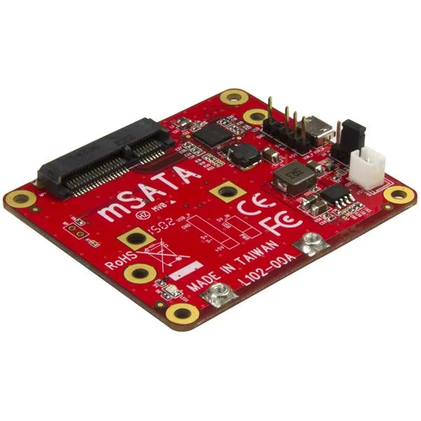 How to Increase the Data Storage Capacity of Your Pi: USB to mSATA Converter