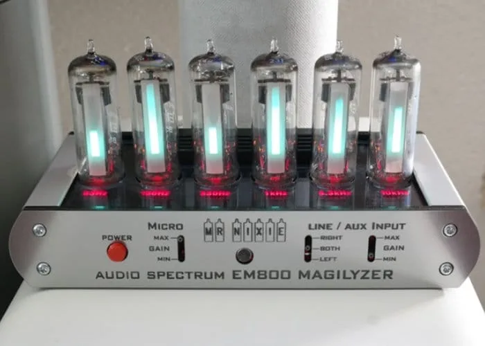 Magilyzer EM800: DIY Audio Spectrum Analyzer Kit Now on Kickstarter