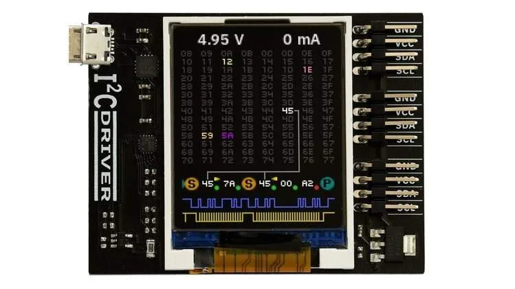 I²CDriver: the Open Source Tool for Controlling I²C Devices