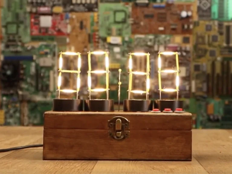 Homemade Vintage Style Nixie Clock