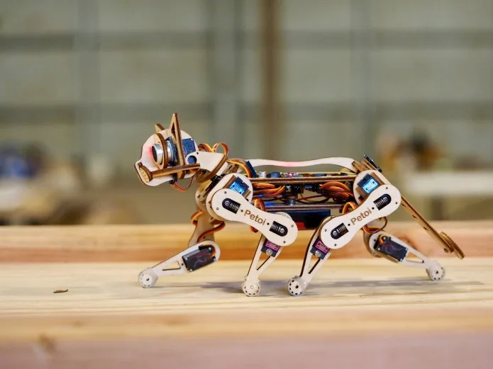 Nybble is the Lightest and Fastest Open Source Robotic Kitten