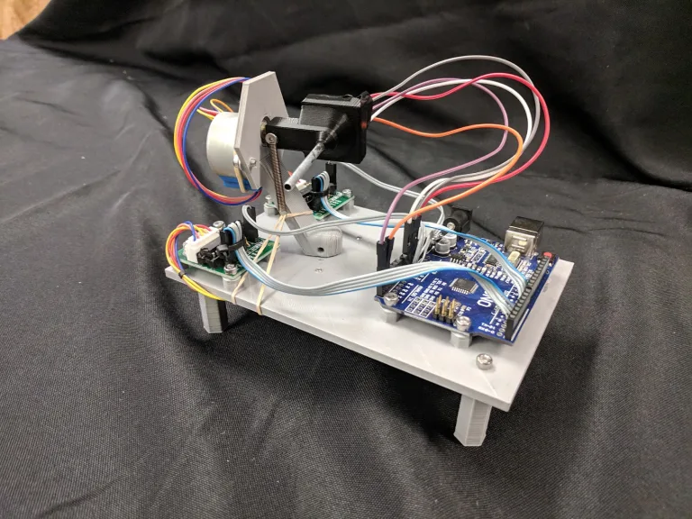 DIY Arduino Powered Single Pixel Scanning Camera