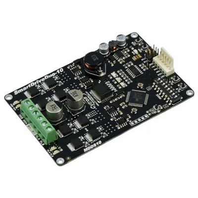 Driver for 2 DC motors 10 A – 4 control modes