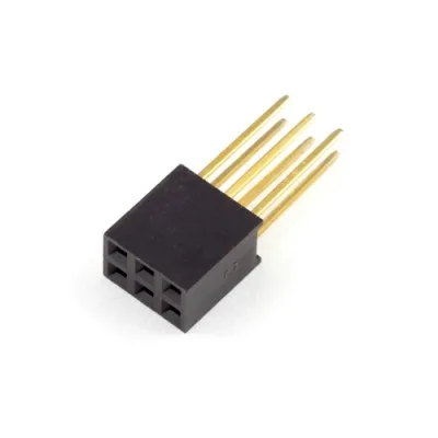 3×2 pin female connector