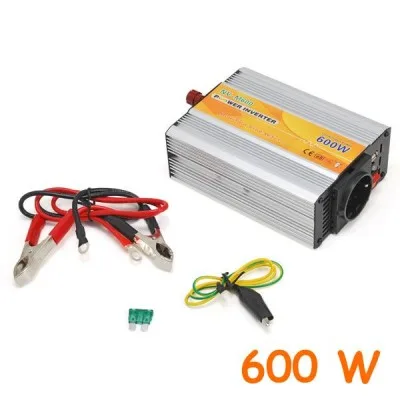 Modified Sine Wave DC-AC Power Inverter – 12 V – 600 W + USB