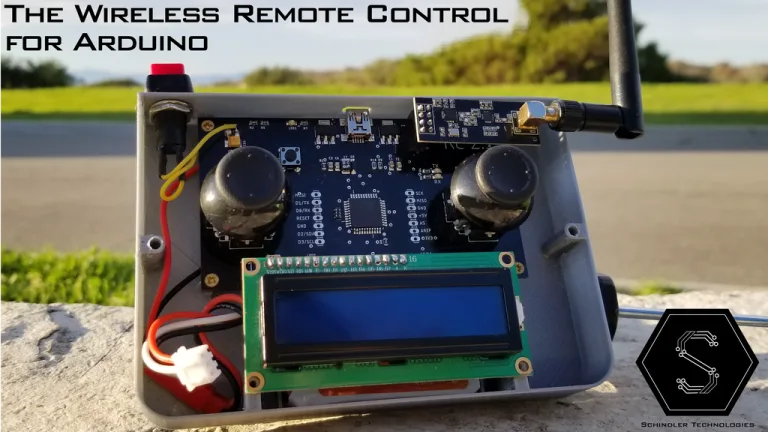 Fully Customizable Wireless Remote Control for Arduino