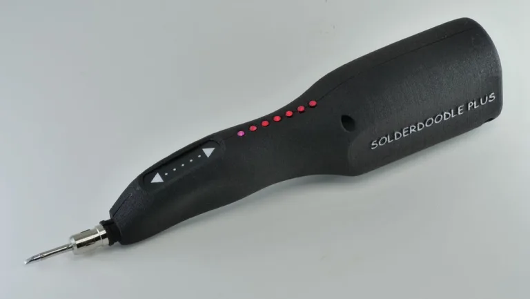 Solderdoodle Plus: Open Source Rechargeable Hot Multi Tool