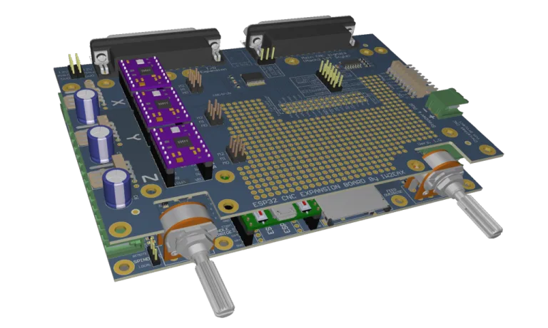 CNC controller with ESP32