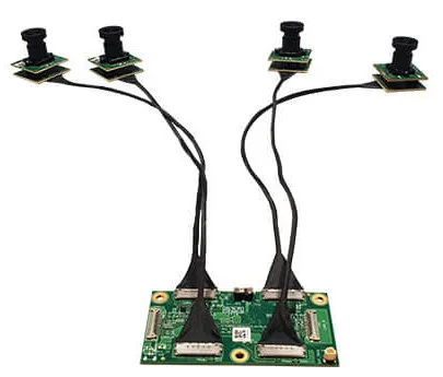e-CAM130_CUXVR Vision Kit: Four 4K Cameras Driven by Jetson AGX Xavier