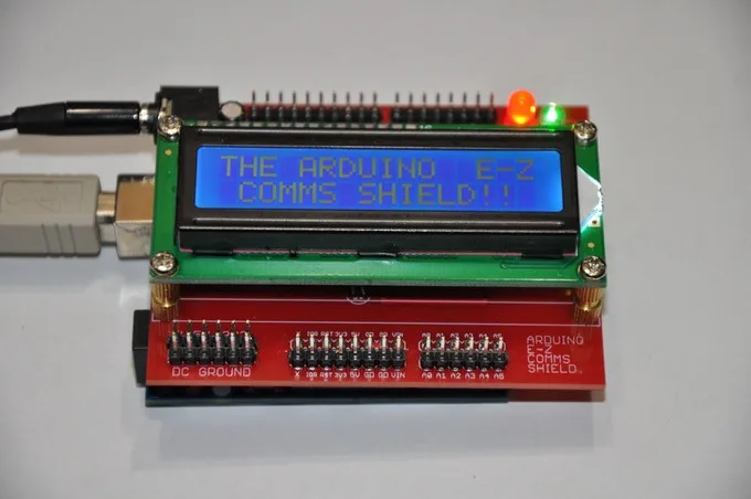 Arduino E-Z COMMS Shield: You Can Make Your Project Speak!
