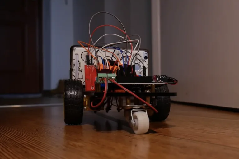 Arduino-Powered Mobile Robot Alarm to Wake You Up!