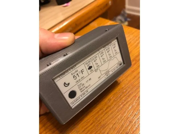 DIY AZSMZ ePaper 2.9″ Mini Weather Station