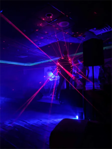 DIY Laser-Spiked Jacket, Ready to Dance!