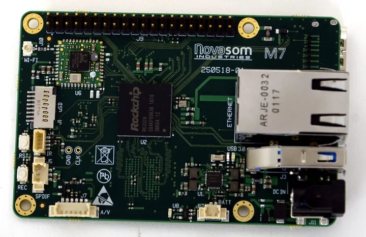 Novasom M7: the Raspberry Pi 3 Replacement in Industrial Projects