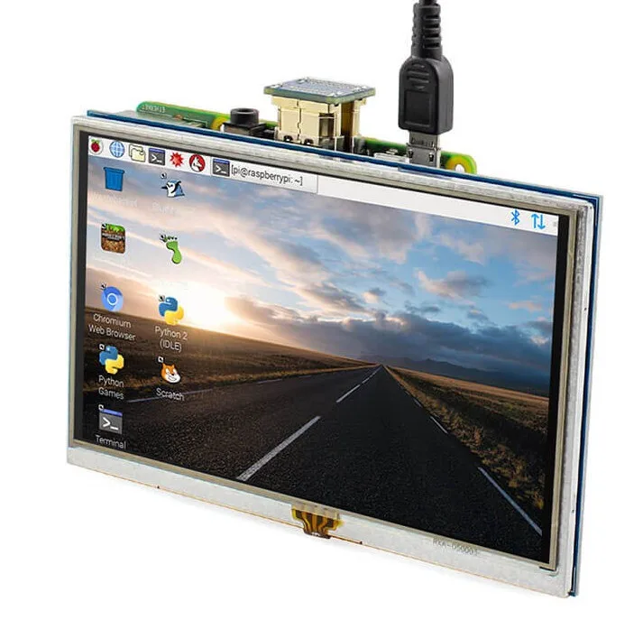 Elecrow 5” TFT Display with Touch Screen Designed for Raspberry Pi