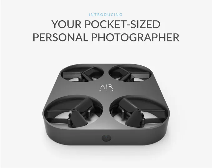 AIR PIX is the World’s Smallest Autonomous Selfie Drone