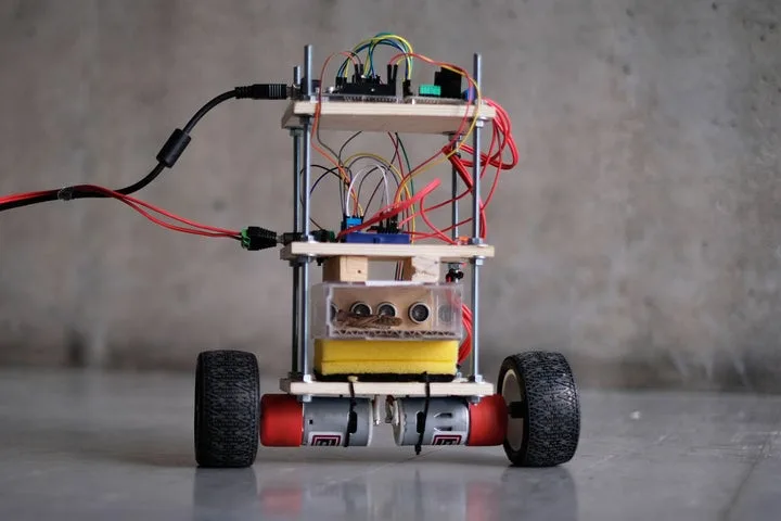 DIY a Self-Balancing Robot Driven By an Insect