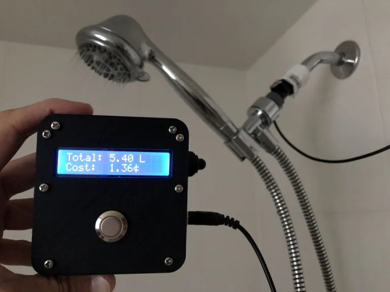 Save water and money with the Shower monitor