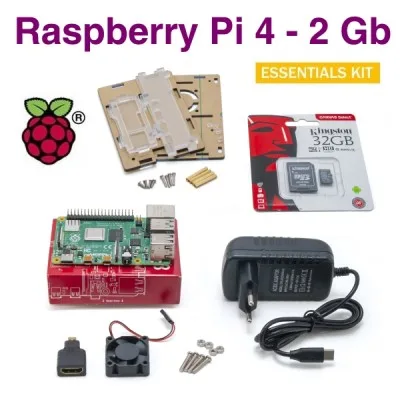 RASPKITV10 – Starterkit for Raspberry Pi 4 – 2 GB