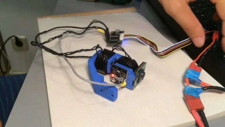 An easy to build gimbal for the Raspberry Pi camera