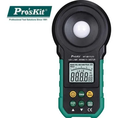 Portable Luxmeter – 20-200.000 Lux – Pro’sKit