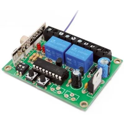 Self-learning 433.92 MHz two-channel receiver – To Be Welded