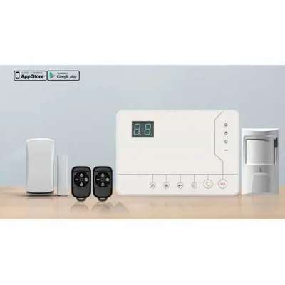 Touch GSM/SMS/RFID Security Alarm