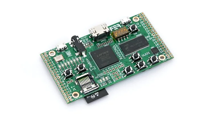 A powerful, open hardware ECP5 FPGA dev board