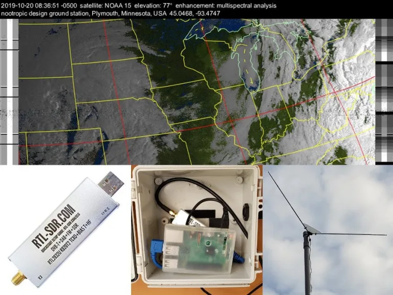 Automated Weather Satellite Ground Station