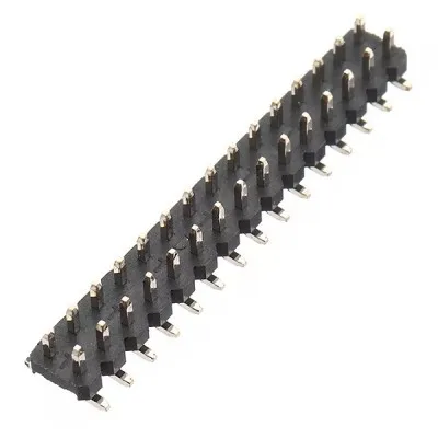 2×15 Pin Headers Socket 2.54mm Male Connector
