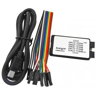 USB Logic Analyzer 24 MHz 8CH Microcontroller