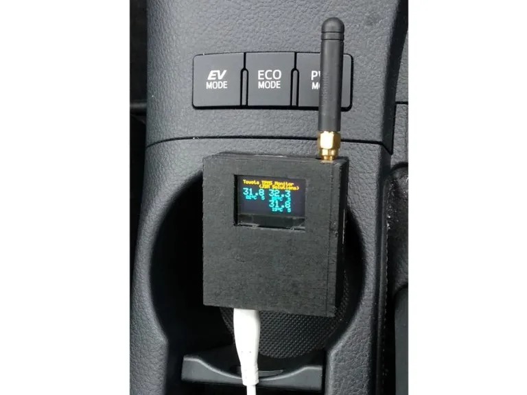 Arduino Renault TPMS Tyre Pressure Display