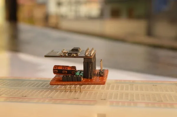 Breadboard Friendly Breakout Board for ESP8266-01 With Voltage Regulator