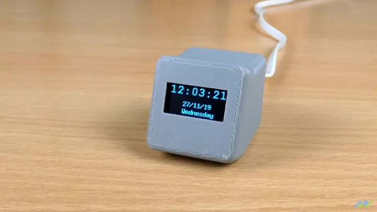Network Time Digital Clock Using the ESP8266
