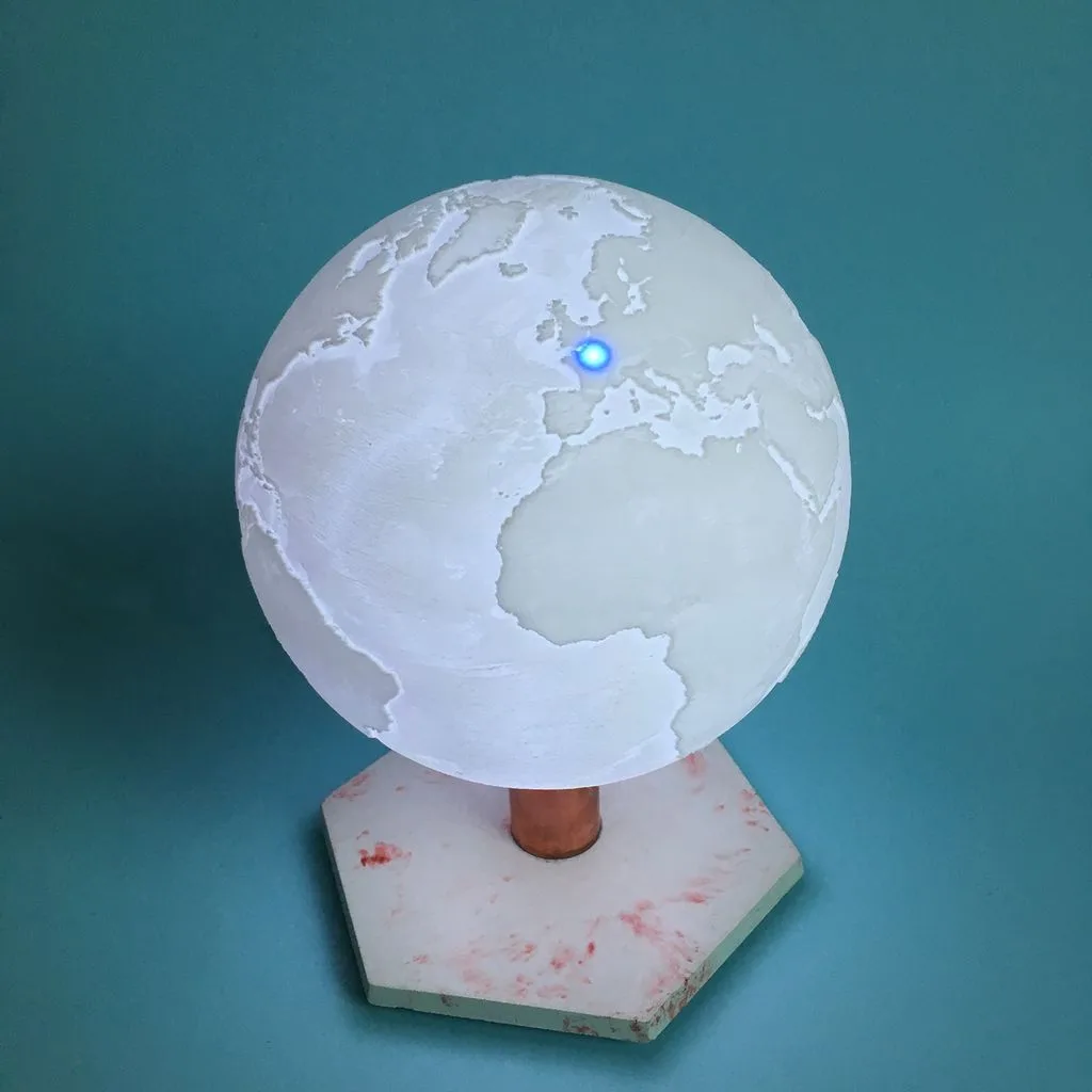 ISS Tracking Lamp