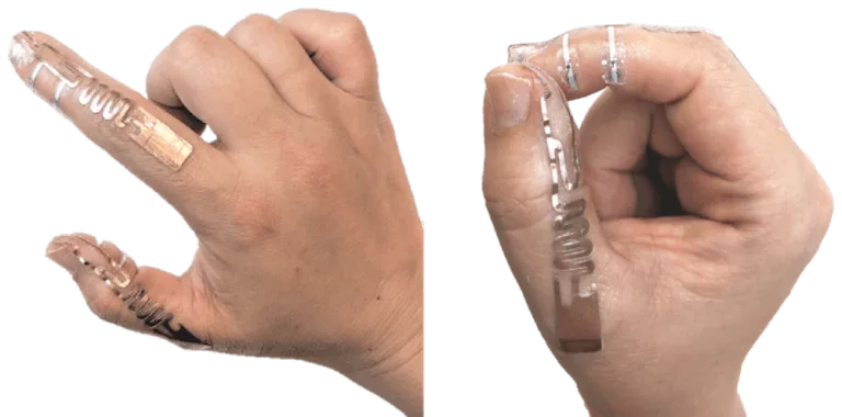 2D-RFID input at the tip of your fingers