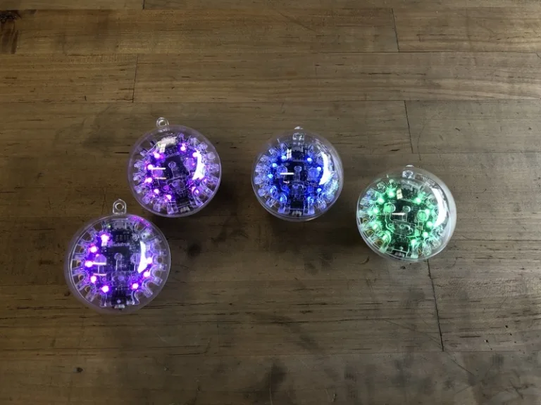 LED-based Christmas ornaments