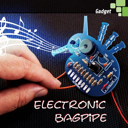 Electronic bagpipes